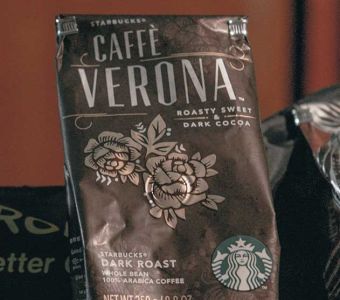 Dunkel gerösteter 100 % Arabica-Kaffee